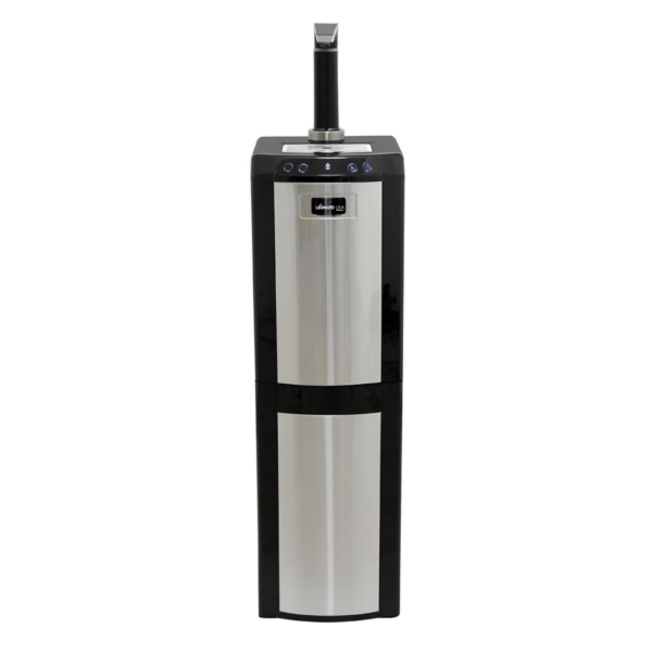 LEONARD USA FOUNTAIN TYPE WATER DISPENSER BOTTOM LOAD ( Hot, Room and Cold) Black / Stainless Steel