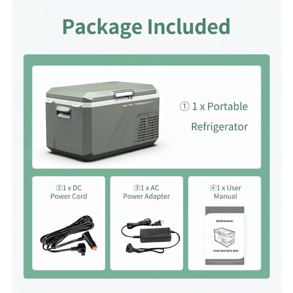 LEONARD USA 35L CAR VEHICLE REFRIGERATOR (with Compressor)Based on American Technology