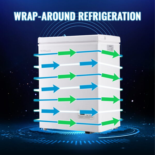 Kitchen Equipment for Home, Chest Freezer, Deep Freezer 130LSD