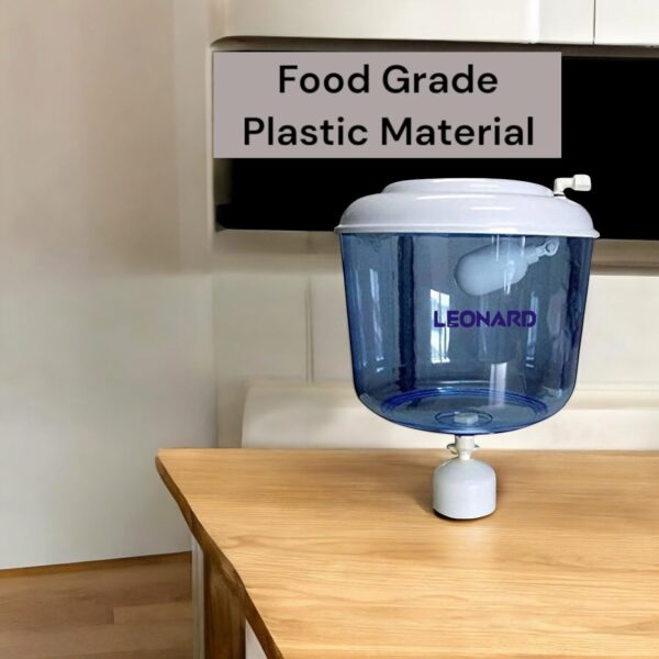 LEONARD US Water Dispenser JAR with Float Valve RO Water Bottles - 4L