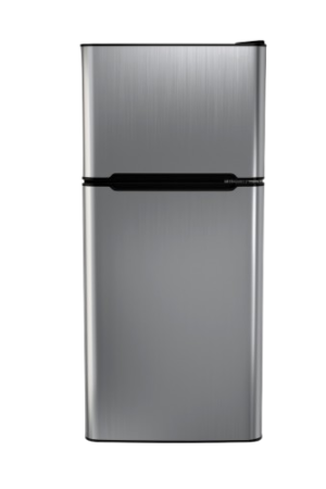 LEONARD USA Mini Fridge for Home Inverter Double Door 110 L with Separate Deep Freezer Compartment (Based on American Technology)