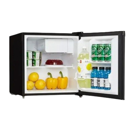 LEONARD USA 60 L Inverter Stainless Steel Door Mini Fridge for Room, Home, Office or Bar (Based on American Technology) (Stainless Steel & Black, LE-USA-SDIMFF, Standard Single door)