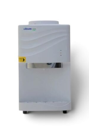 LEONARD USA Hot, Cold and Normal Table Top Water Dispenser (Based on American Technology) (White, 347 X 403 X 600 mm)
