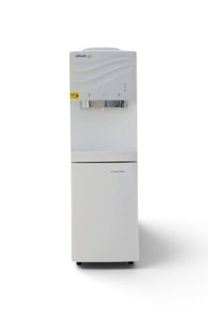 LEONARD Plastic USA American Technology Based Hot, Cold and Normal Water Dispenser with Refrigerator (347x403x1045 mm, White)