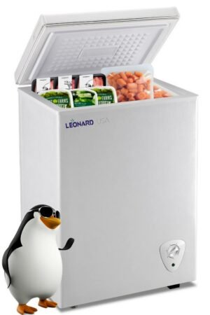 LEONARD USA 110L SS Finesh Inner cabinet Deep Freezer , Based on American Technology